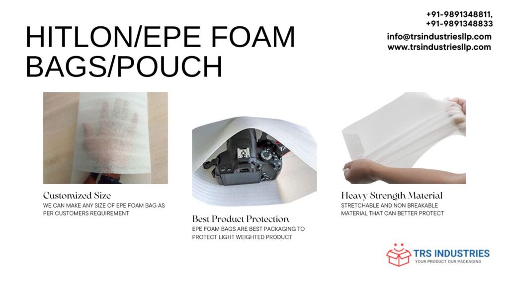 Hitlon/EPE Foam Bags/Pouch Manufacturer